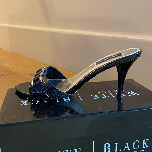 White House Black Market open toe slip on Sandler size 7 - Picture 3 of 7